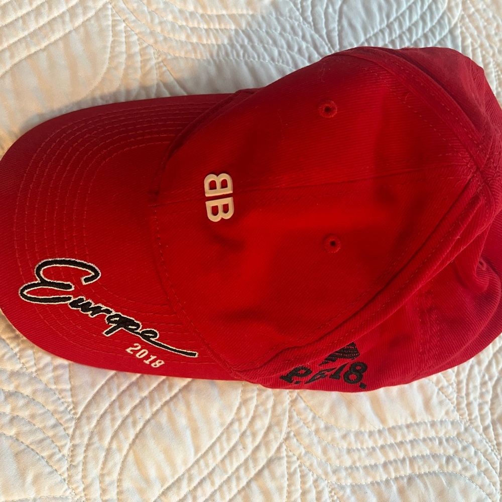 Balenciaga Bold Red Cap